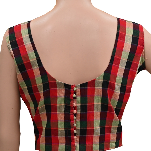 Ready To Wear Check Blouse thumbnail 2
