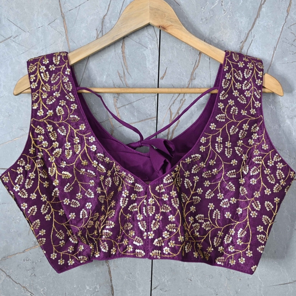 Embroidered Blouse Stitched thumbnail 2