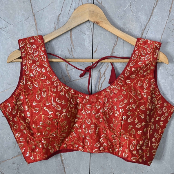 Embroidered Ready to Wear Blouse - image 1