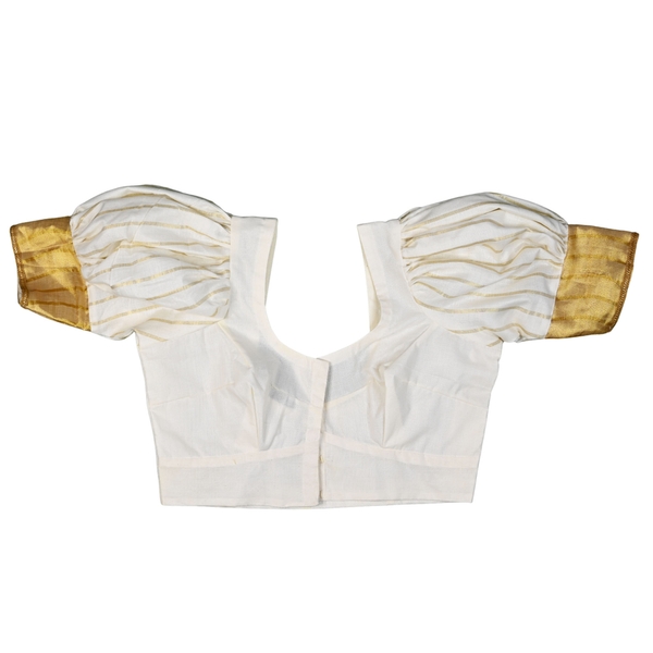 Readymade Kerala Kasavu Blouse - image 3
