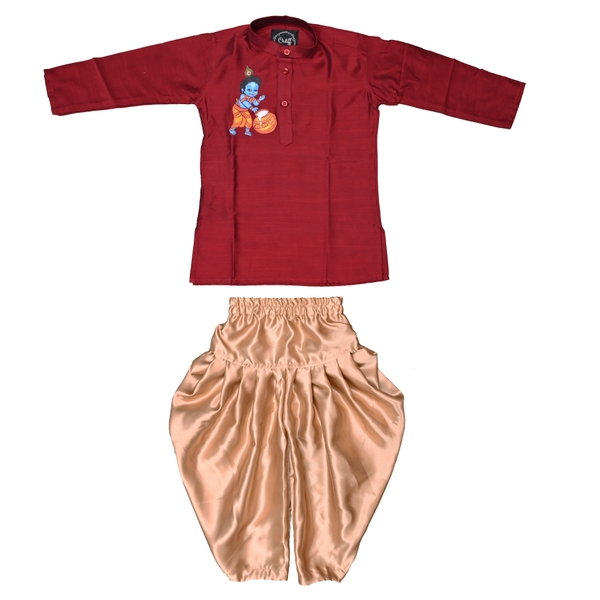Boys Ethnic Kurta Dhoti Set thumbnail 1