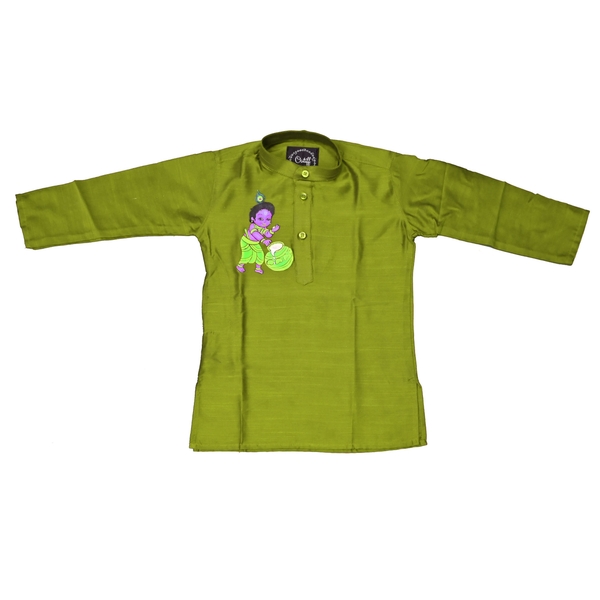 Boys Ethnic Kurta Dhoti Set thumbnail 2