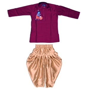Boys Ethnic Kurta Dhoti Set