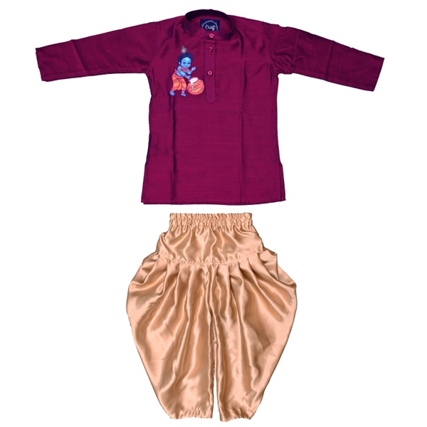 Boys Ethnic Kurta Dhoti Set - image 1