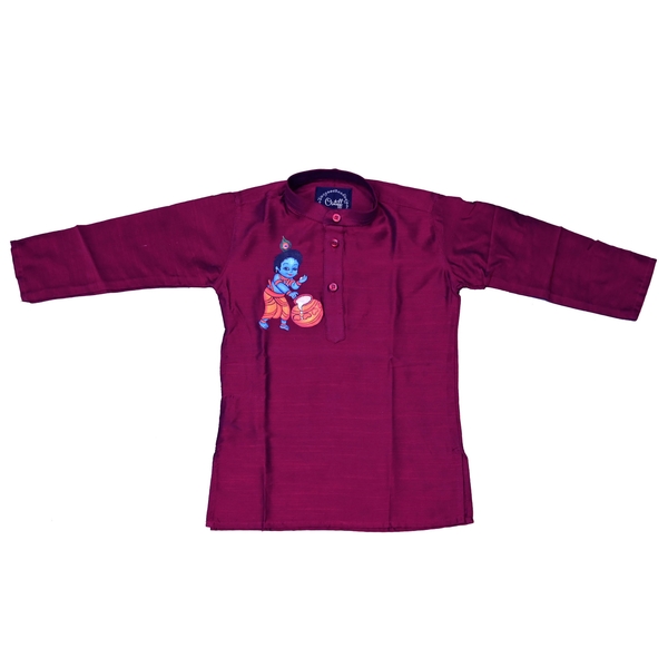 Boys Ethnic Kurta Dhoti Set thumbnail 2