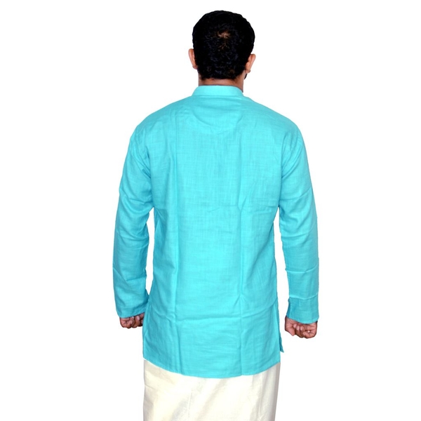 Mens Kurta Green Shade - image 3