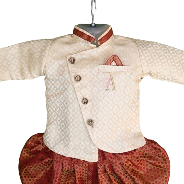 Personalised Naming Ceremony Outfit For Boys thumbnail 2