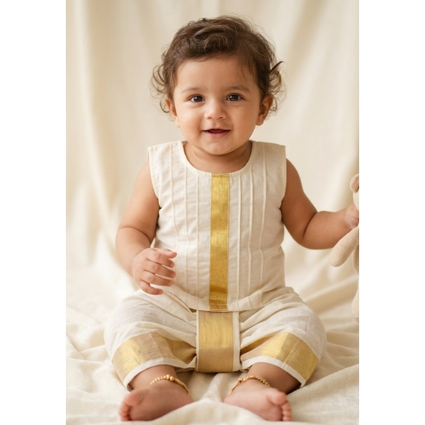 Noolkettu  Kasavu Boys Dress - image 2
