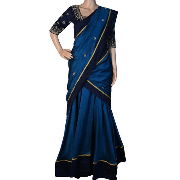 Traditional Half Saree For Wedding - image 1