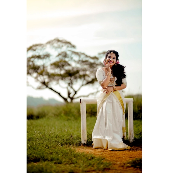 Kasavu Lehenga For Wedding thumbnail 2