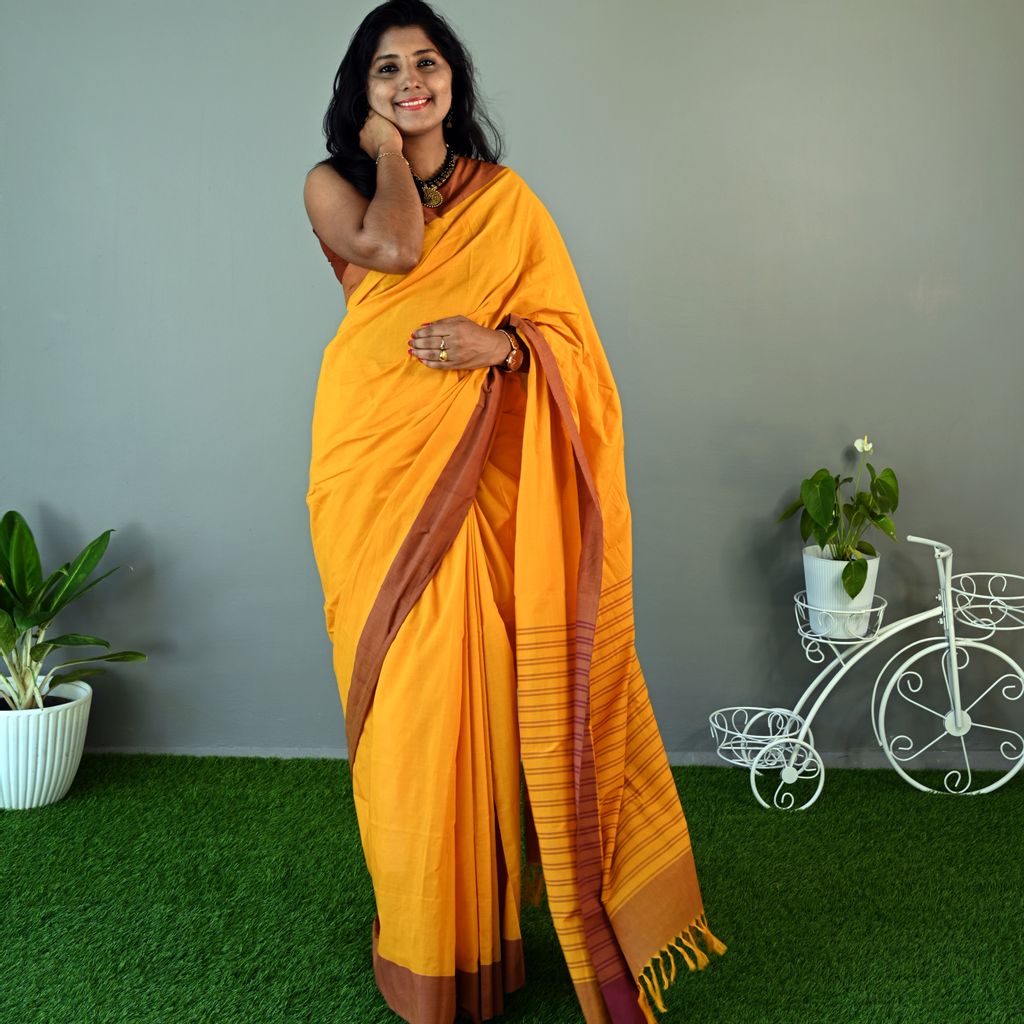 Pure Handloom Cotton Saree
