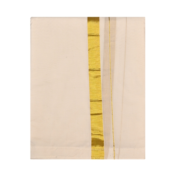 Kasavu Velcro Dhoti thumbnail 1