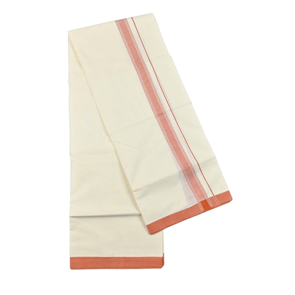 Men's Off-White Double Dhoti thumbnail 2