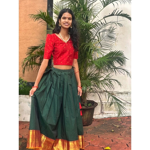 Traditional Skirt Set For Girls - image 2