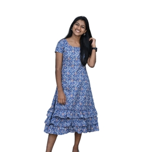 Ajrakh Print Summer Dress
