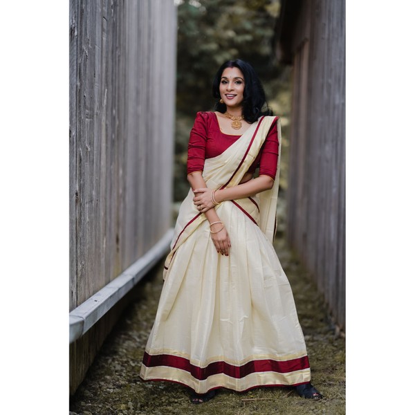Designer Kasavu Dhavani thumbnail 1