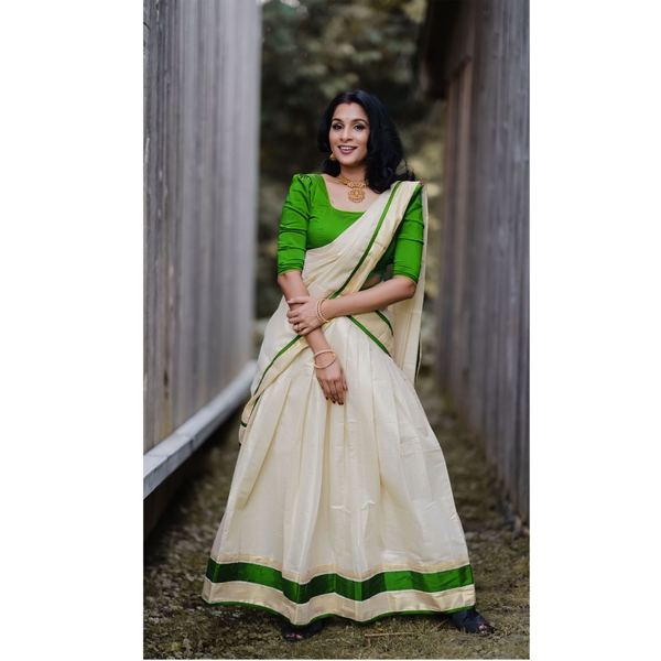 Designer Kasavu Dhavani thumbnail 1