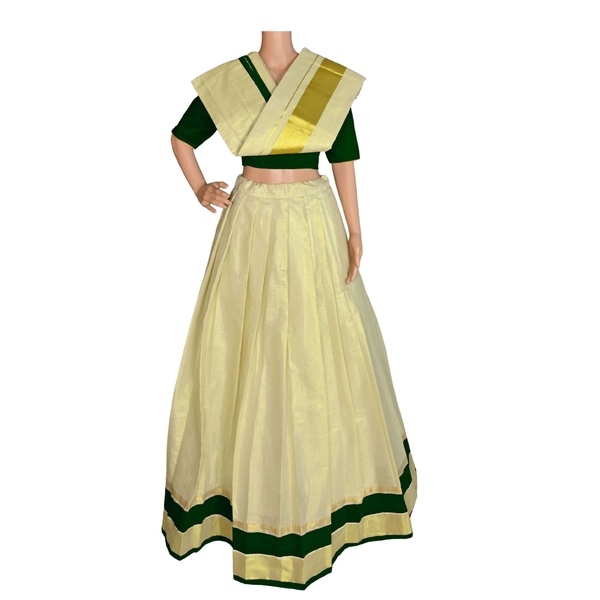 Designer Kasavu Dhavani - image 5