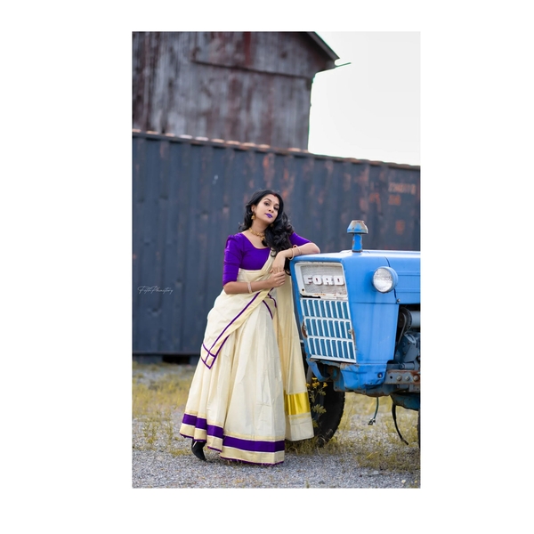 Designer Kasavu Dhavani thumbnail 1