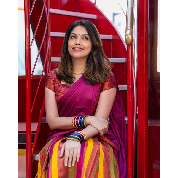 Colour Symphony Half Saree Material - image 2