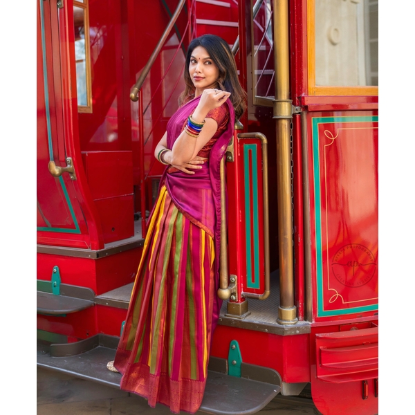 Colour Symphony Half Saree Material thumbnail 6