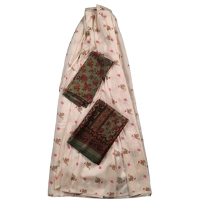 Semi Stitched Kasavu Half Saree