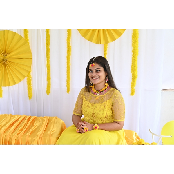 Yellow Lehenga For Haldi - image 7