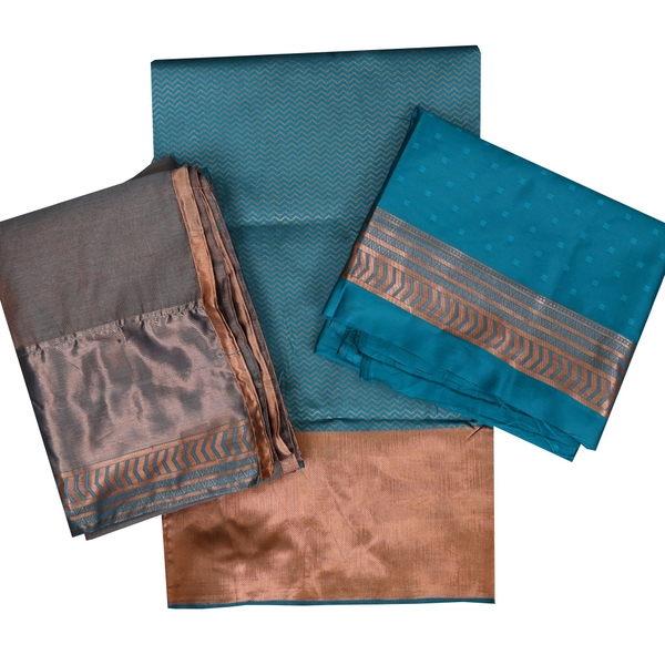 Unstitched traditional Half Saree - image 2