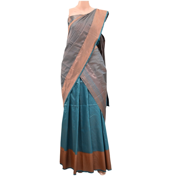 Unstitched traditional Half Saree thumbnail 1