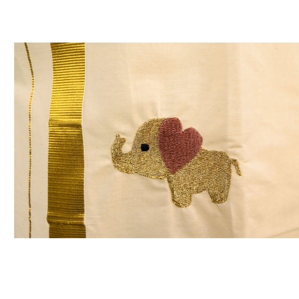 Boys Dhoti With Dumbo Embroidery thumbnail 3
