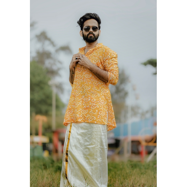 Haldi Kurta For Men thumbnail 2