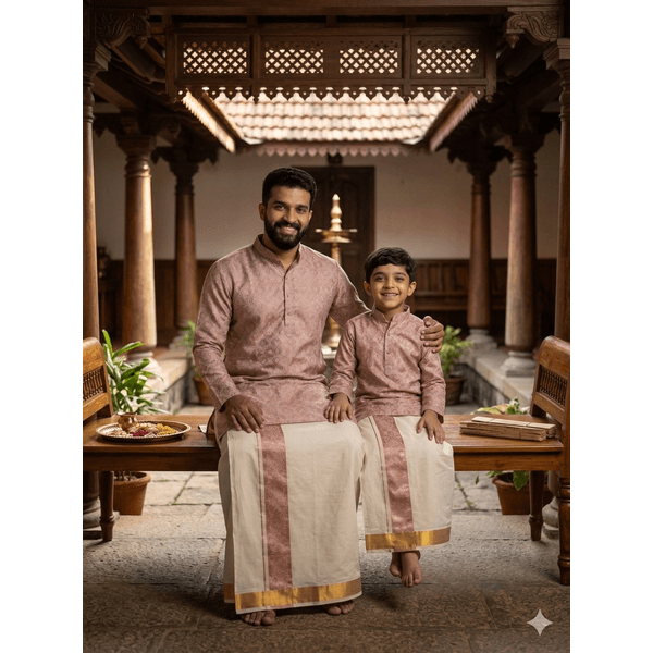 Ethnic Kurta Dothi Set For Men thumbnail 2