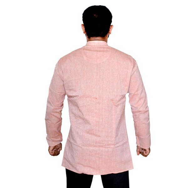 Mens Kurta Light brown Shade - image 3