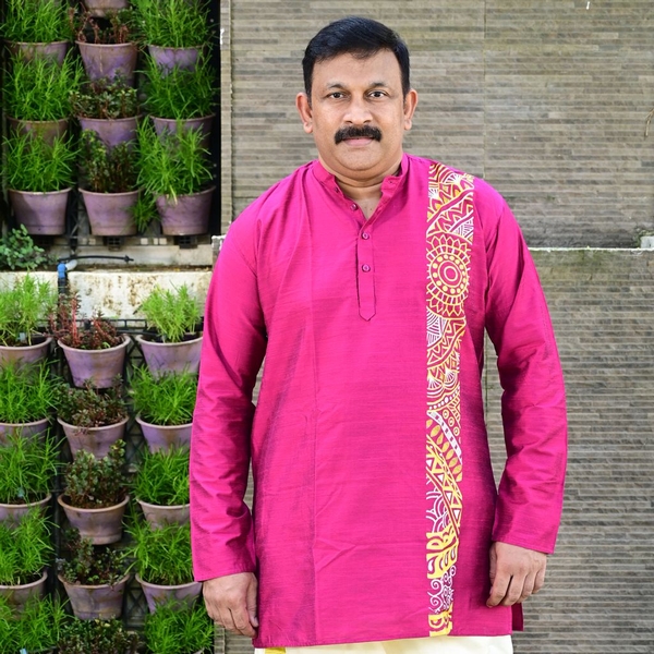 Mens mural kurta - image 3