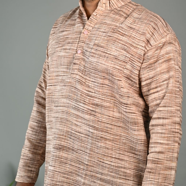Regular Fit Short Kurta thumbnail 1