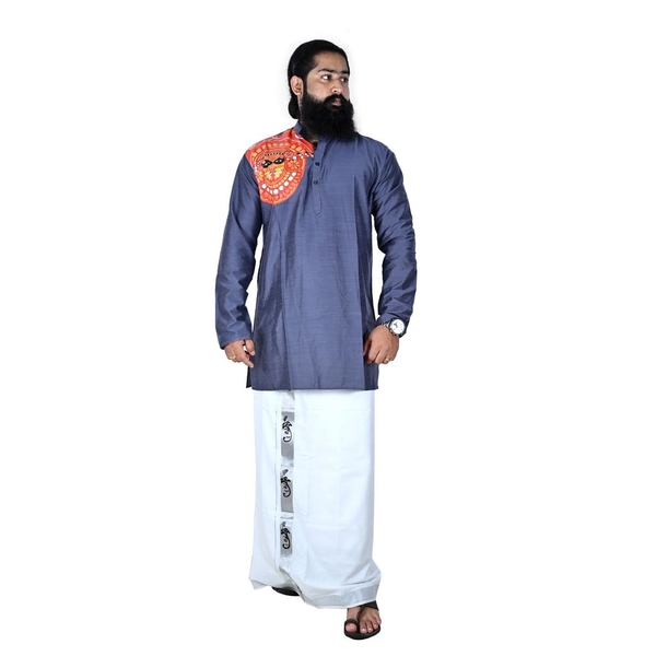 Mural Painted Kurta - image 2