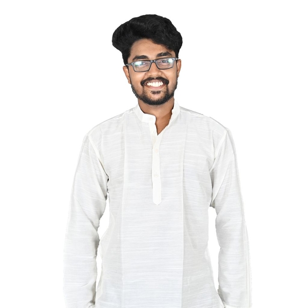 Regular Fit Short Kurta thumbnail 1