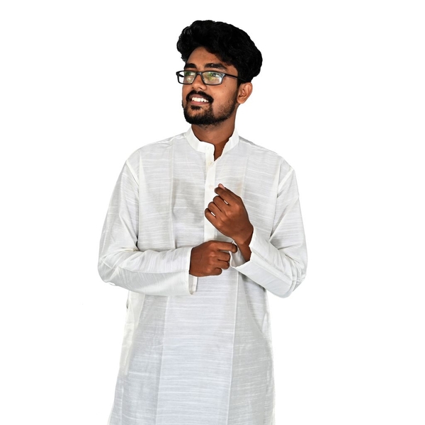 Regular Fit Short Kurta thumbnail 4