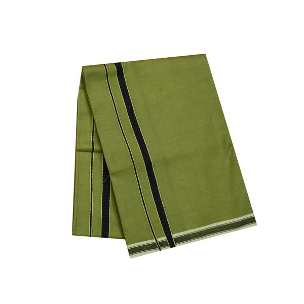 Kerala Handloom Single Layer Dhoti - image 2