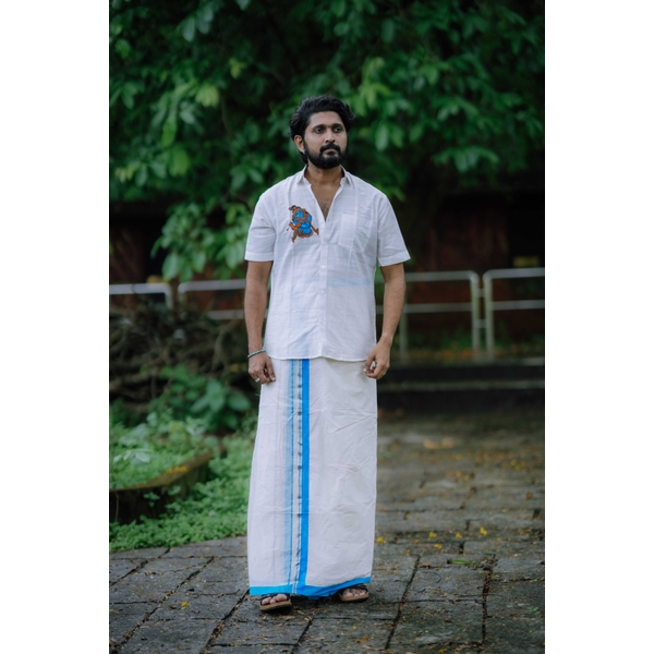Mural Printed Shirt - image 2