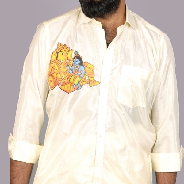 Mural Painted Shirt thumbnail 2