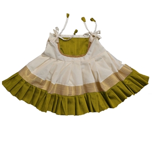 Best Seller Newborn Baby Girl Kasavu Dress