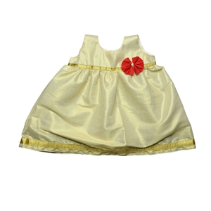 Newborn Girl Noolkettu Kasavu Soft Dress