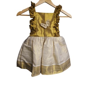 Toddler Girl Kasavu Dress