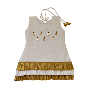 Toddler Girl Dress With Traditional Embroidery