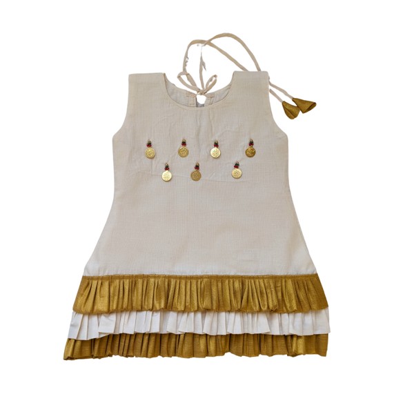 Toddler Girl Dress With Traditional Embroidery - image 1