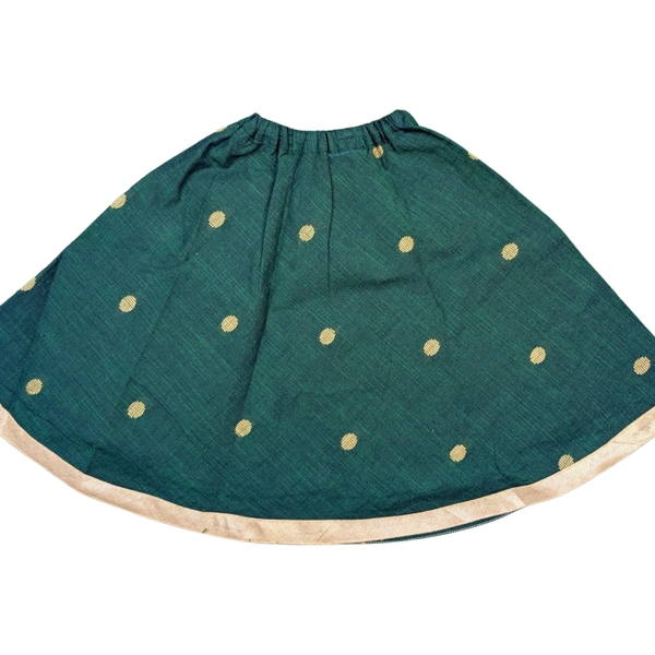 Infant Baby Girl Skirt & Blouse Set – Premium Cotton Traditional Dress - image 3