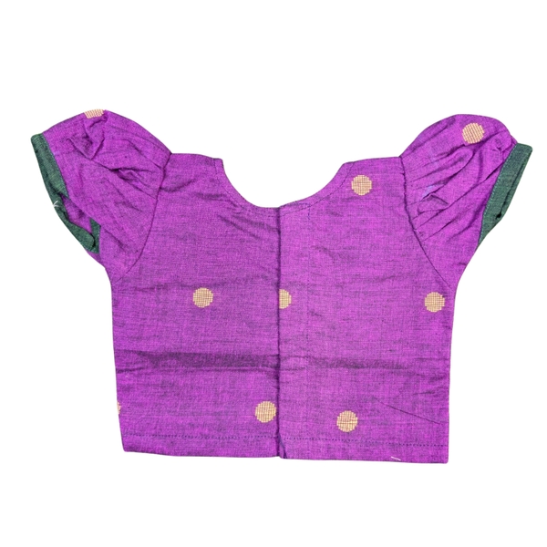 Infant Baby Girl Skirt & Blouse Set – Premium Cotton Traditional Dress thumbnail 4