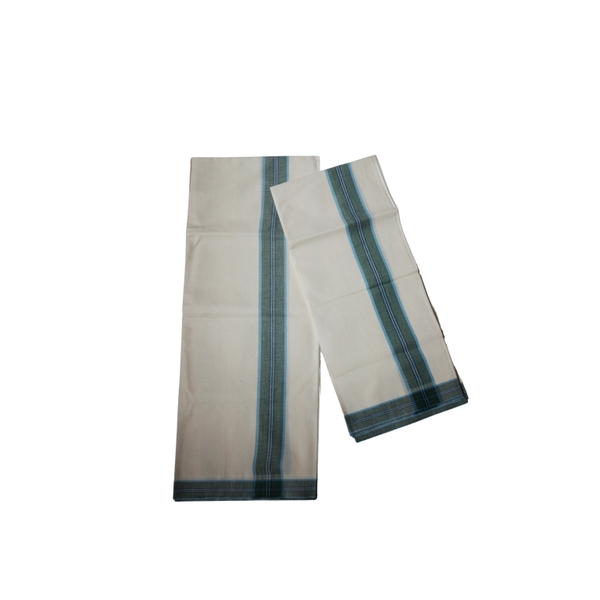 Mulloth kara border Set Mundu thumbnail 2